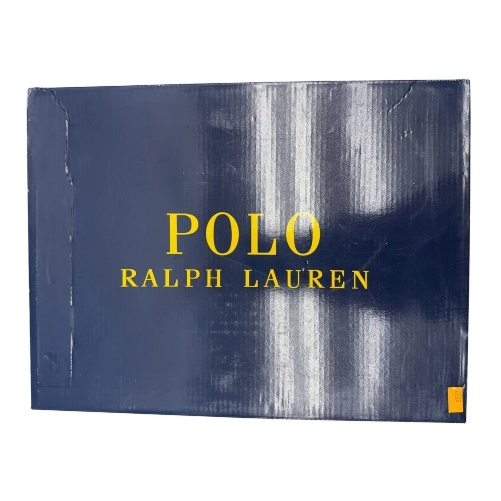 Polo Ralph Lauren Ranger Brown Leather Buckle Moc Toe Boots Mens‎ 9 D 17953